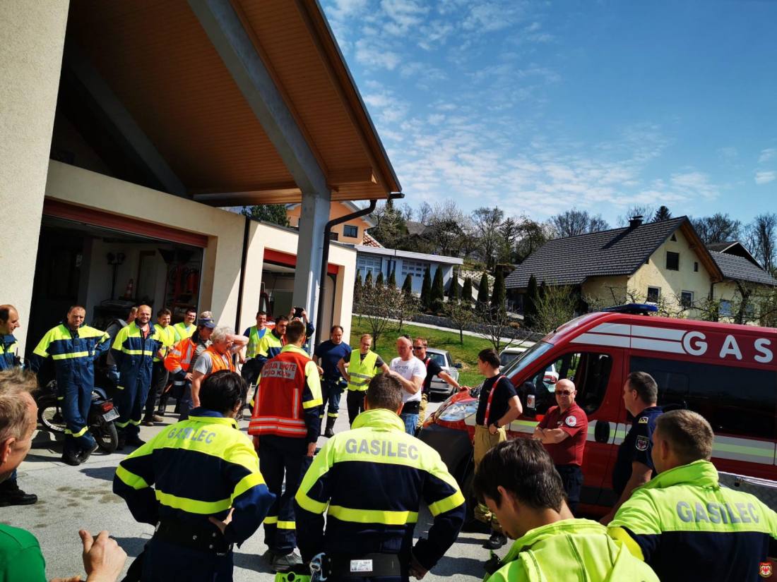 Iskalna akcija pogrešane osebe na Golniku