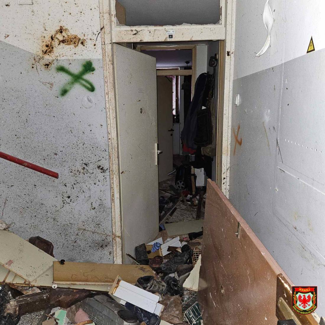 Eksplozija plina v stanovanjskem objektu