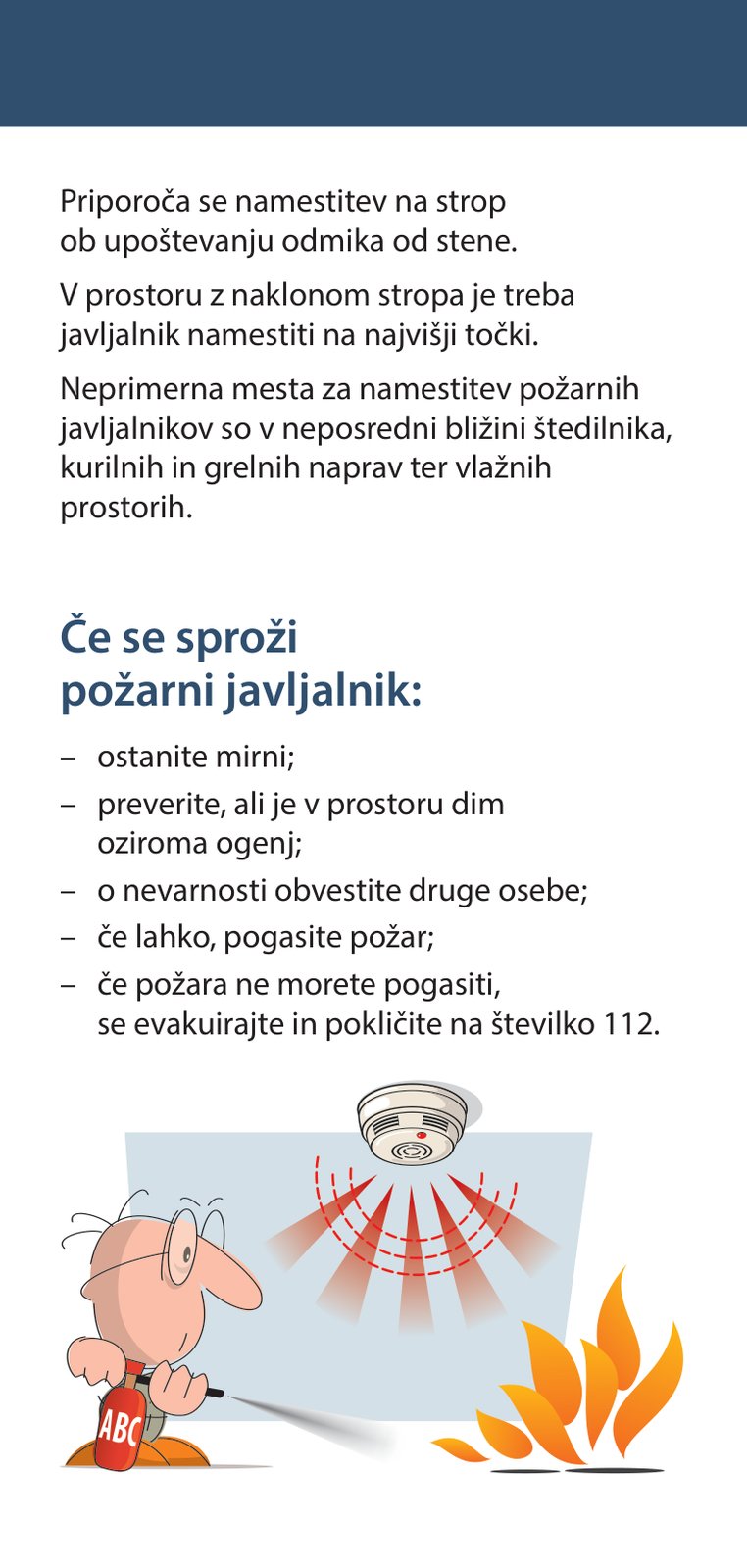 Požarni javljalnik tiho spi, ob nevarnosti pa glasno opozori (5/8)