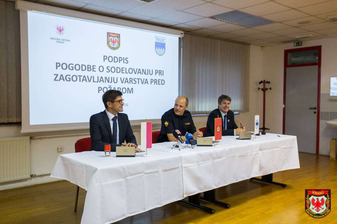 Podpis pogodbe o sodelovanju z Občino Tržič (1/10)