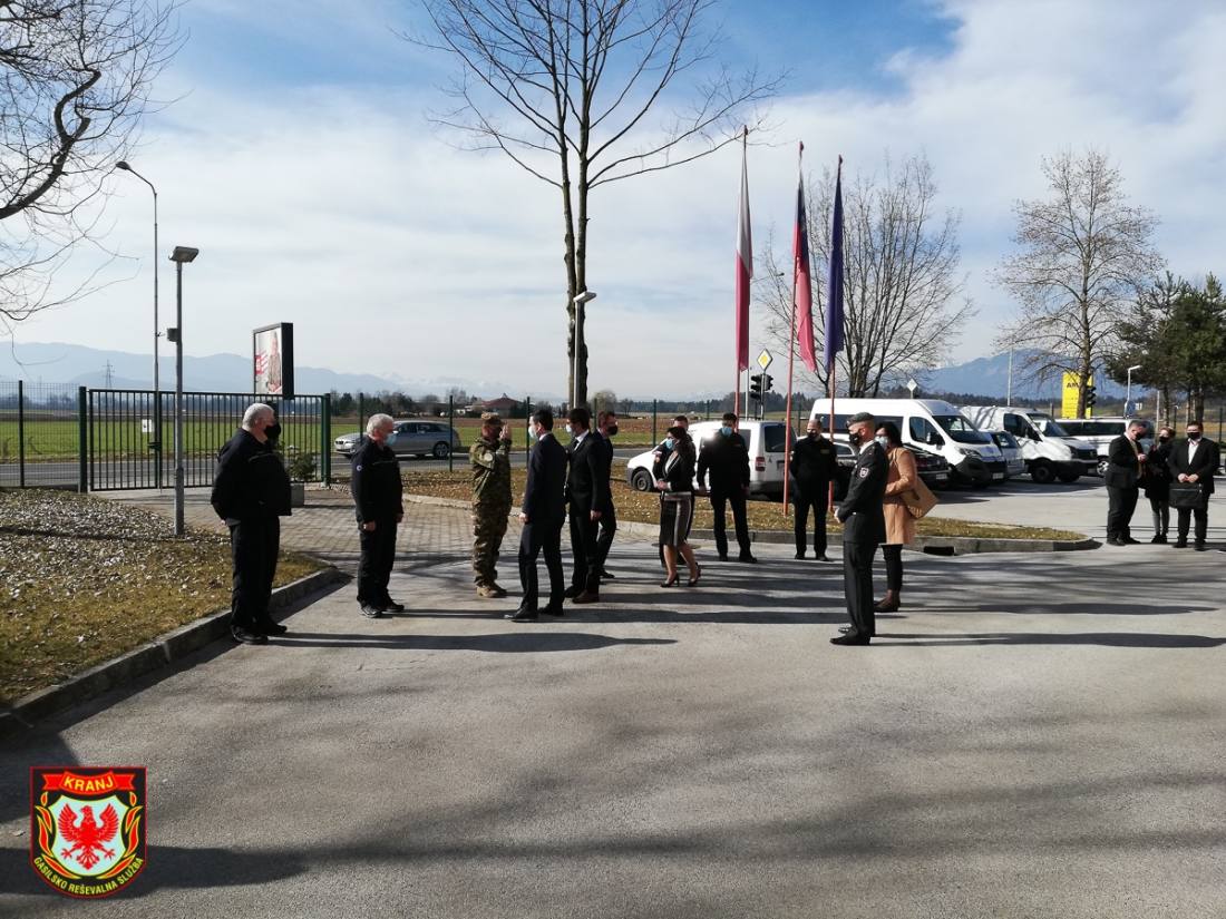 Obisk ministra za obrambo (1/9)