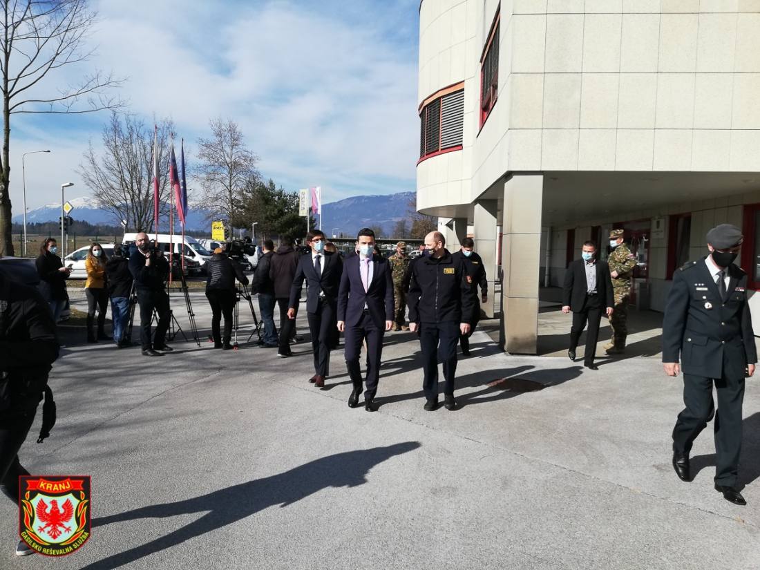 Obisk ministra za obrambo (2/9)