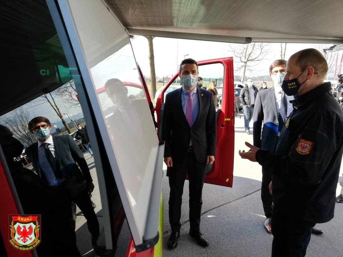 Obisk ministra za obrambo (3/9)