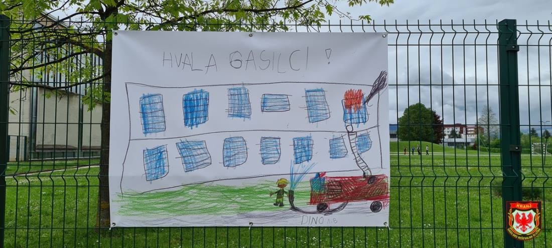 Zahvala učencev OŠ Franceta Prešerna (1/5)