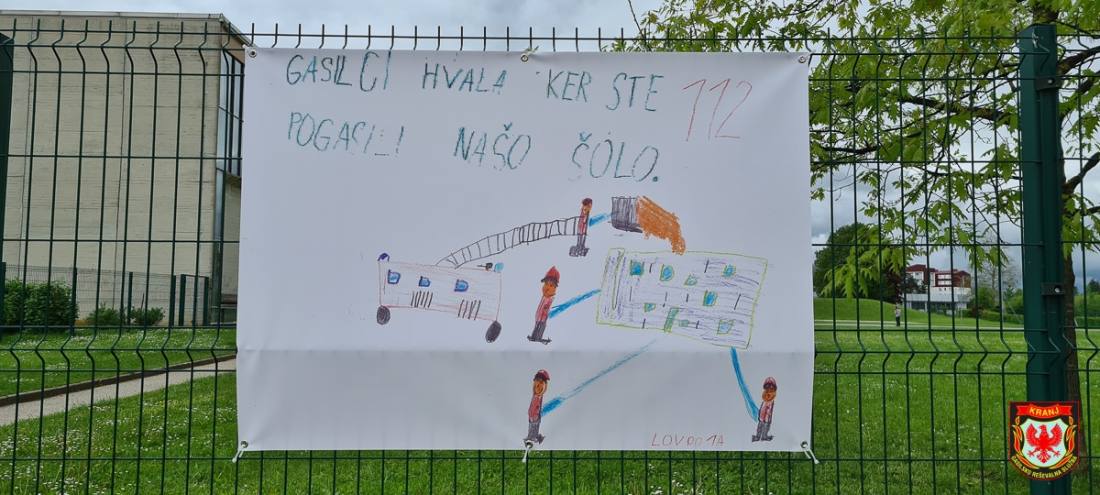 Zahvala učencev OŠ Franceta Prešerna (3/5)