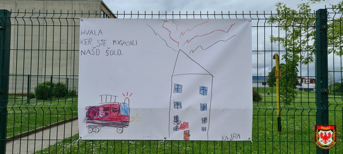 Zahvala učencev OŠ Franceta Prešerna (4/5)