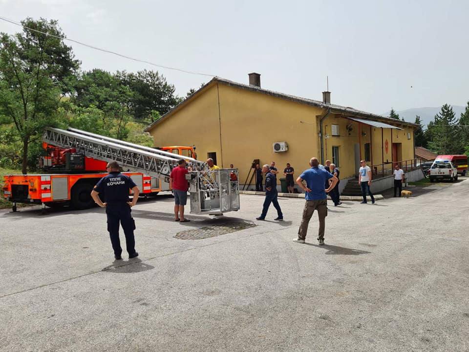 Izobraževanje gasilcev iz Severne Makedonije (4/4)