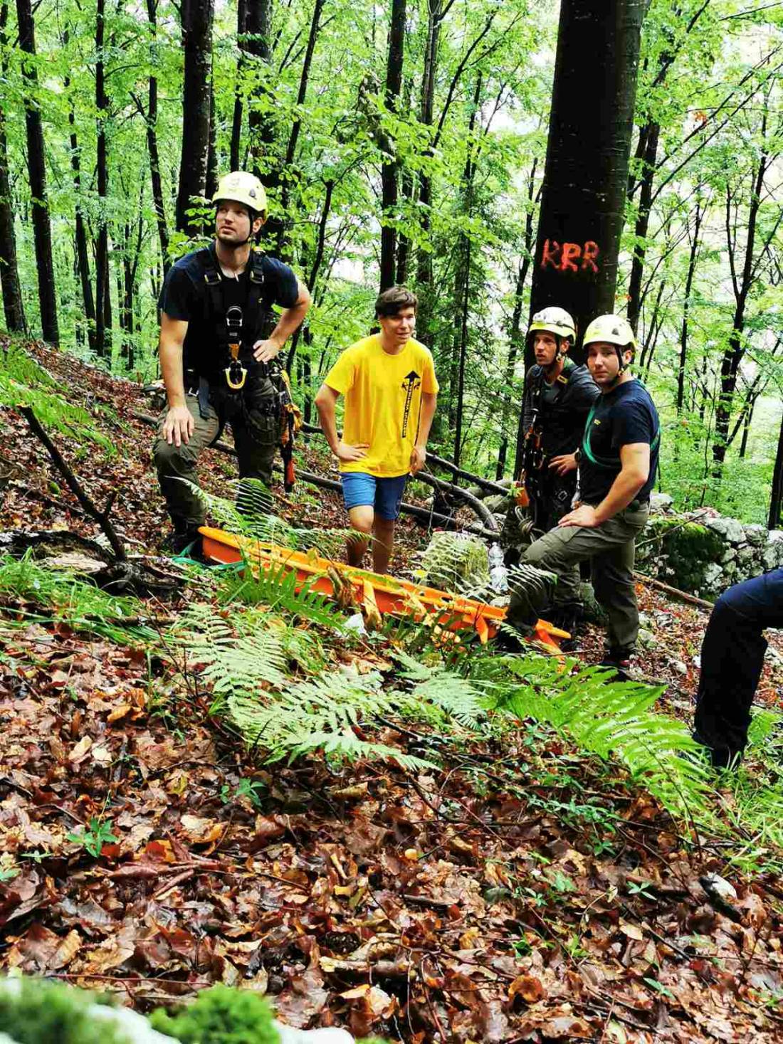 Ekipa GARS Kranj osvojila prvo mesto na Rope Rescue Rally (5/9)