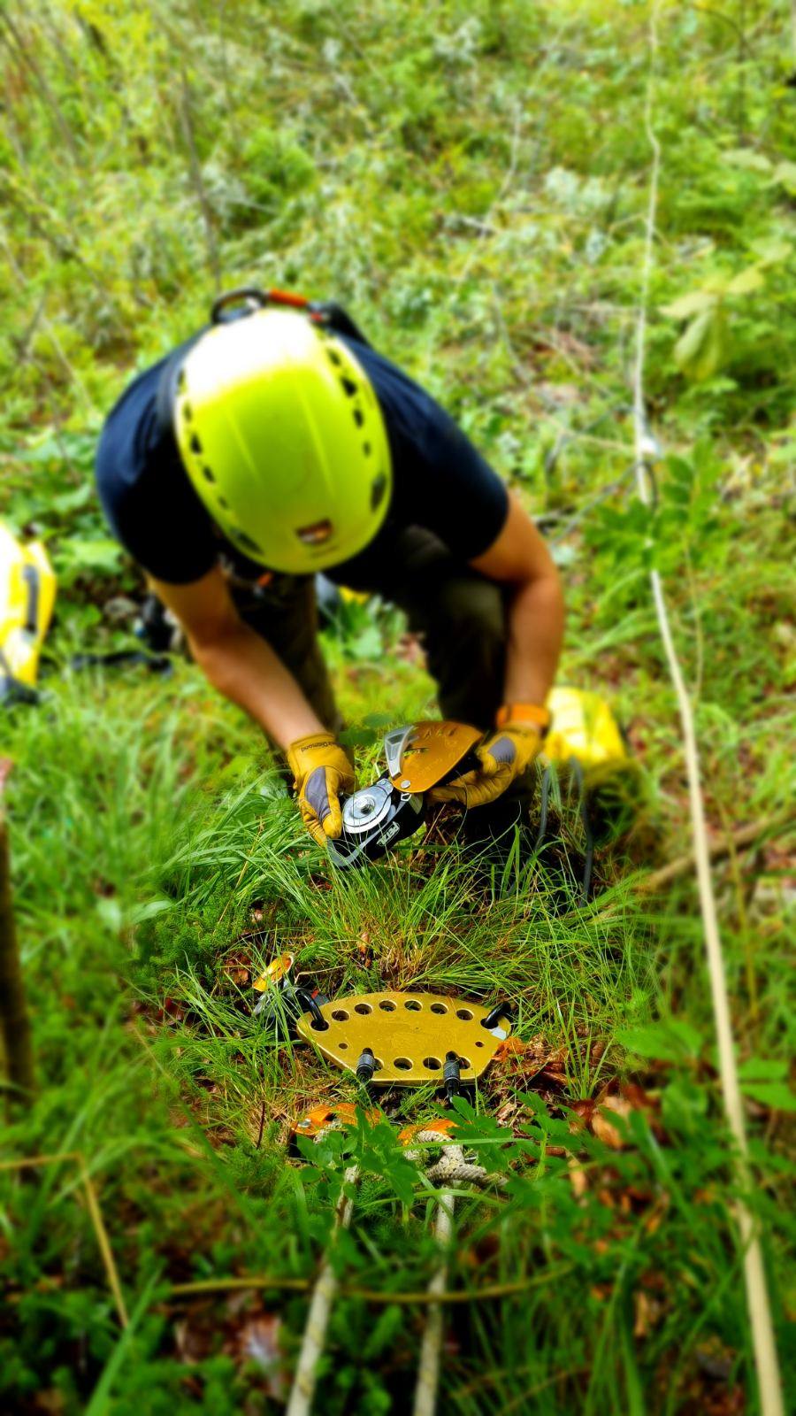 Ekipa GARS Kranj osvojila prvo mesto na Rope Rescue Rally (9/9)