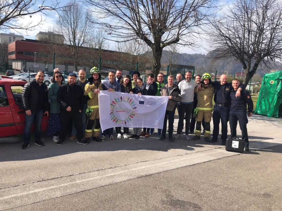 Srečanje partnerjev projekta Inclusive Emergency (2/2)