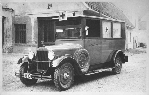 Gasilsko reševalno vozilo leta 1931
